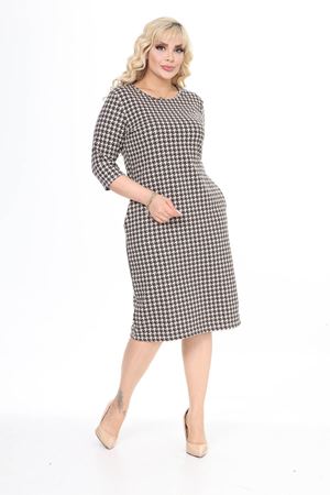 Çift Cepli Kışlık Büyük Beden Elbise 30A-2467