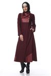 Astarlı Keçe Bordo Pardesü G10-100110