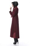 Astarlı Keçe Bordo Pardesü G10-100110