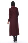 Astarlı Keçe Bordo Pardesü G10-100110