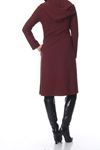 Bordo Kapitone Detaylı Kap J7-100250