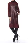 Bordo Kapitone Detaylı Kap J7-100250