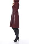 Bordo Kapitone Detaylı Kap J7-100250