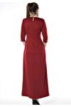 Bordo Uzun Elbise G1-67433