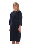 Lacivert Taşlı Elbise H9-75598