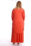 Üçlü Takım Örme Elbise K7-54514
