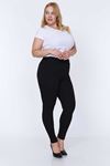 Siyah Esnek Tayt 4B-0775