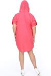 Pembe Gömlek Elbise 15F-0903