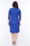İncili Elbise Saks 7E-1054