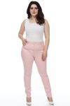 Pembe Esnek Pantolon 27D-1097