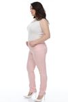 Pembe Esnek Pantolon 27D-1097