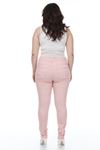Pembe Esnek Pantolon 27D-1097