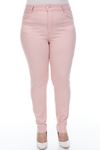 Pembe Esnek Pantolon 27D-1097