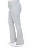 Gri İspanyol Paça Pantolon 27D-1095