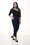 Bel Bağcıklı Kumaş Pantolon 33E-1357