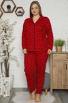 Penye Büyük Beden Pijama Takımı 32E-1479