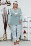 Büyük Beden Pijama Takımı 32C-1468