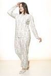  Geniş Kesim Pijama Takımı 31A-1564