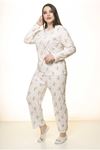  Geniş Kesim Pijama Takımı 31A-1563