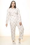  Geniş Kesim Pijama Takımı 31A-1563