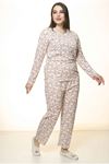  Geniş Kesim Pijama Takımı 31A-1562