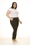 Cepli Yeşil Büyük Beden Pantolon L2-1706