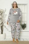 Welsoft Polar Büyük Beden Pijama Takımı 35F-1842