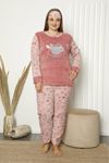 Welsoft Polar Büyük Beden Pijama Takımı 21F-1843