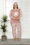 Welsoft Polar Büyük Beden Pijama Takımı 33F-1837