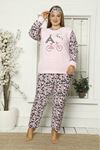 Welsoft Polar Büyük Beden Pijama Takımı 32D-1833