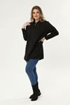 Büyük Beden Kapitone Sweatshirt 34D-1952