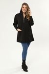 Büyük Beden Kapitone Sweatshirt 34D-1952