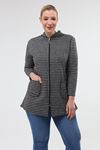 Büyük Beden Kapşonlu Sweatshirt 20C-1970